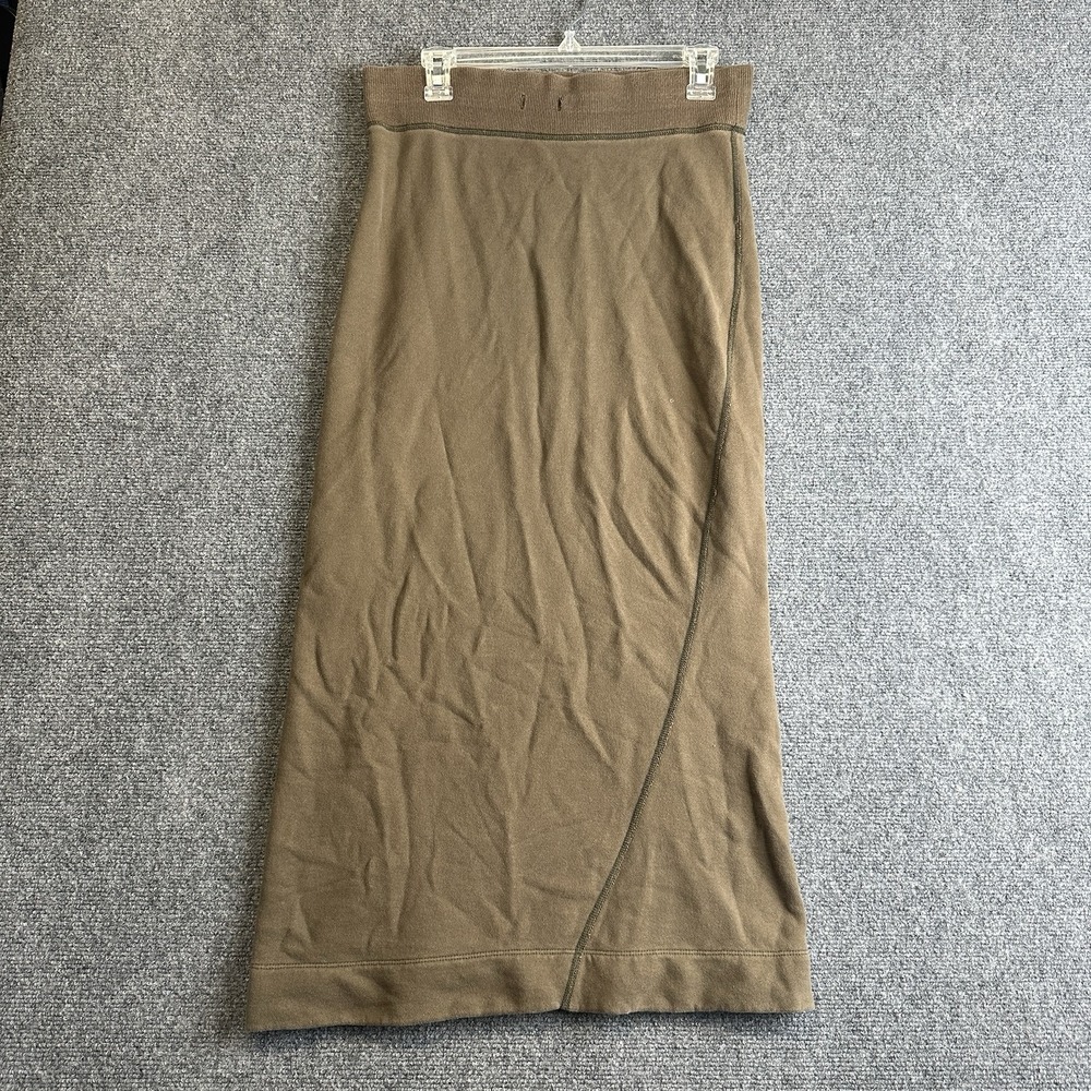 James Perse‎ Standard Skirt Womens 1 Brown Pencil Skirt Fitted Office Career
